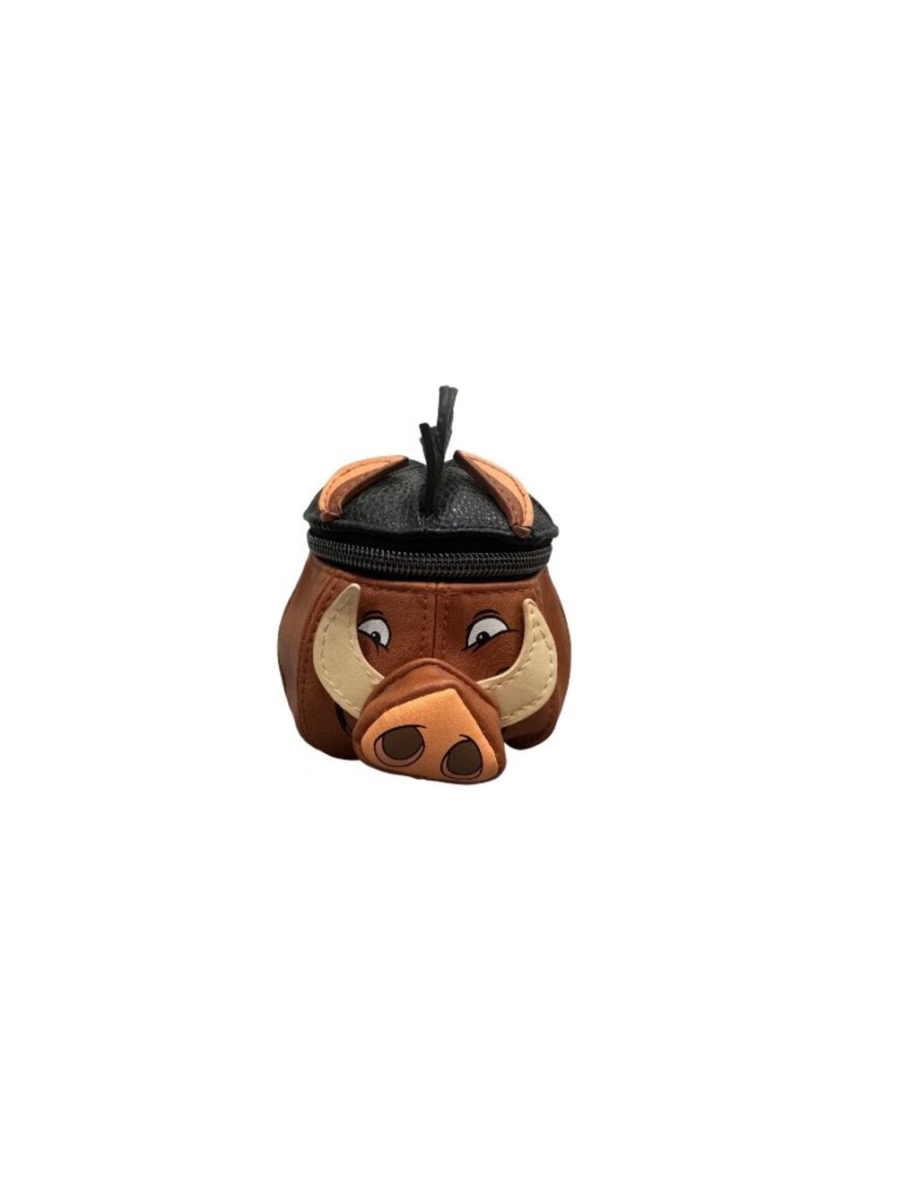 Disney Store The Lion King Pumbaa Zip Coin Purse Pouch Small Bag